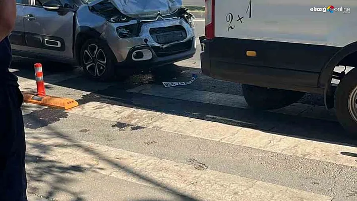 Diyarbakır'da trafik kazası: 1 yaralı