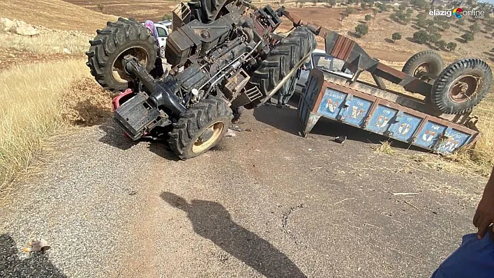 Diyarbakır'da traktör devrildi: 3 yaralı