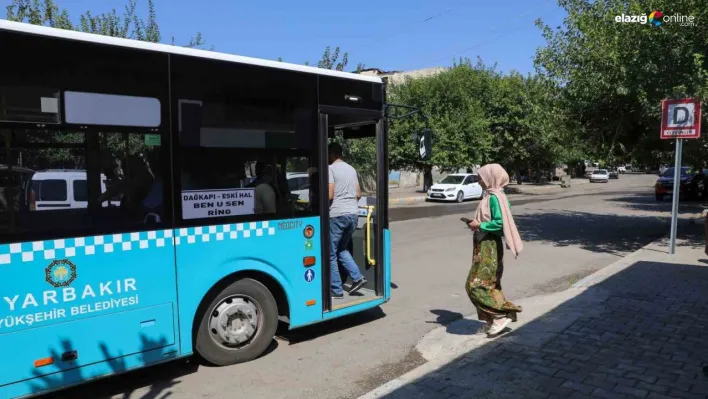 Diyarbakır'da ücretsiz ring seferleri başlatıldı