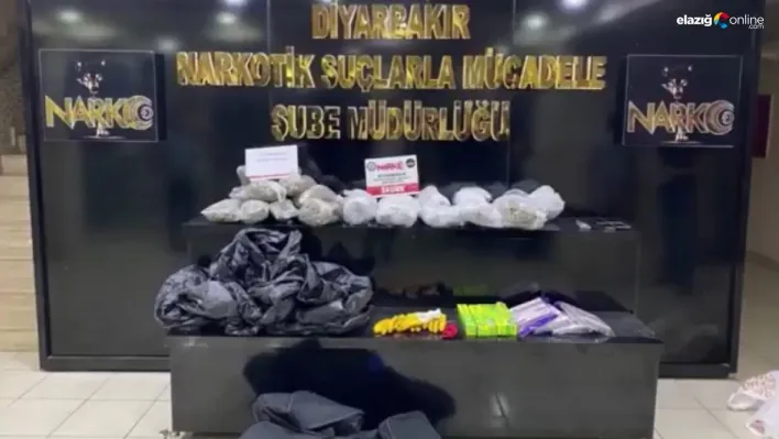 Diyarbakır'da uyuşturucu tacirlerine operasyon: 17 tutuklama