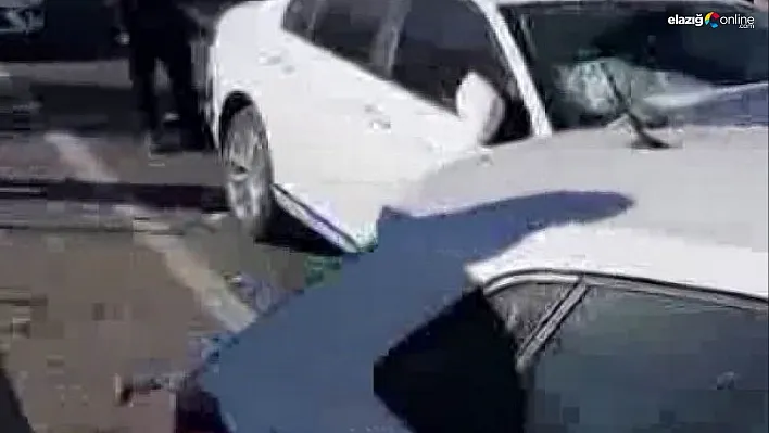 Diyarbakır'da zincirleme kaza: 4 yaralı