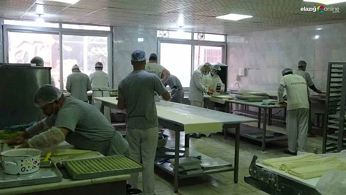 Diyarbakır'dan çıkan 'karamelli baklava' ve 'karamelli kadayıf' masalarda yerini aldı