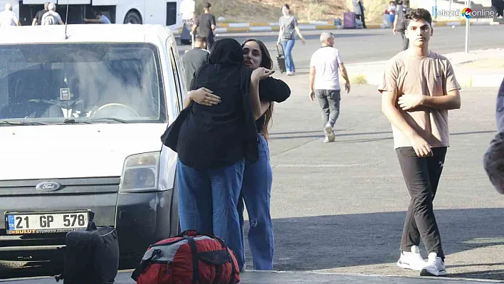 Diyarbakır otogarında üniversiteli yoğunluğu