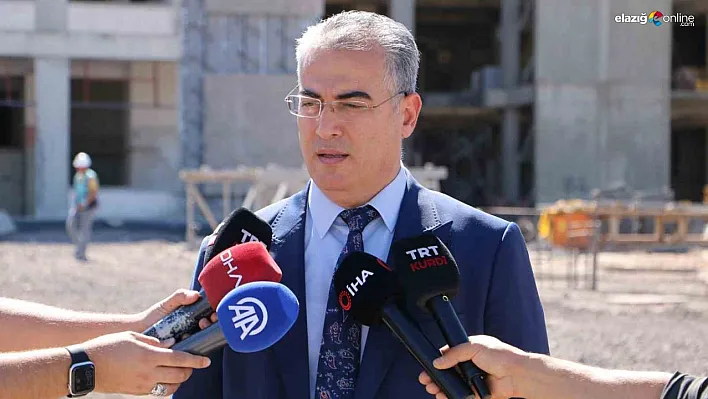 Diyarbakır Şehir Hastanesi'nde inşaat çalışmaları hızla devam ediyor