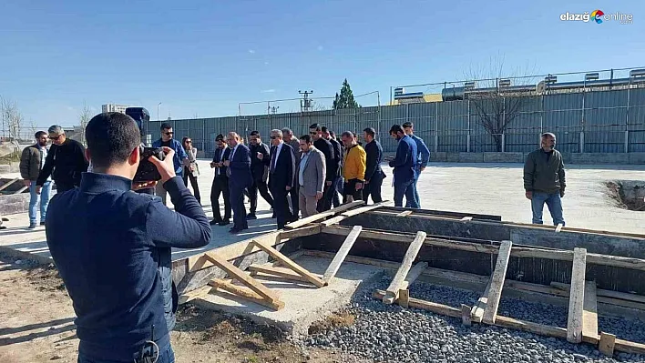 Diyarbekirspor için yapılacak tesisin inşaatı başladı