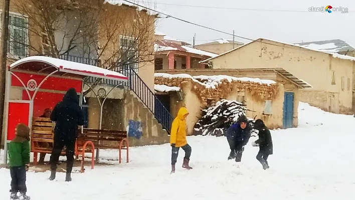 Doğanşehir'de eğitime kar engeli