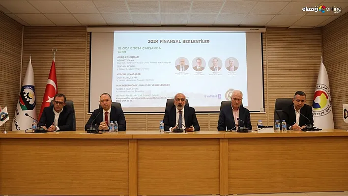 DTSO'da '2024 Yılı Finansal Beklentiler' toplantısı