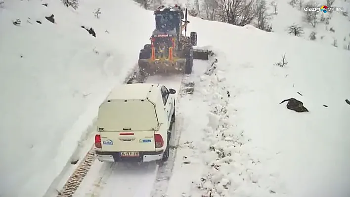 Elazığ'da Kar Yağışı Elektrik Kesintilerine Yol Açtı! Ekipler Seferber Oldu!