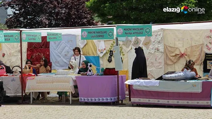 El emeği göz nuru ürünler sergilendi