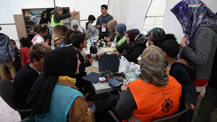 El sanatları atölyeleri depremzede kadınlar için psikoterapi merkezi haline geldi