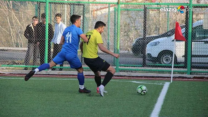 Elazığ 1. Amatör Küme'de play-off yarı finalleri tamamlandı