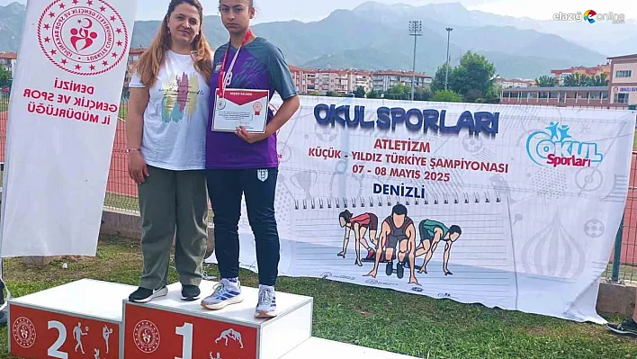Elazığlı Sporcular, Okullararası Atletizm Türkiye Şampiyonasında Ödüllerle Döndü!
