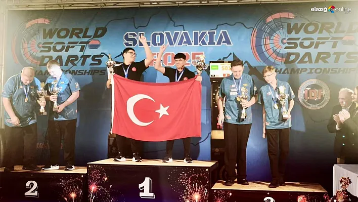 Dart Dünya Şampiyonasında Elazığ Rüzgarı! Üç Kategoride Derece!