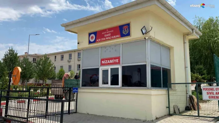 Elazığ Açık Cezaevinde şok olay!