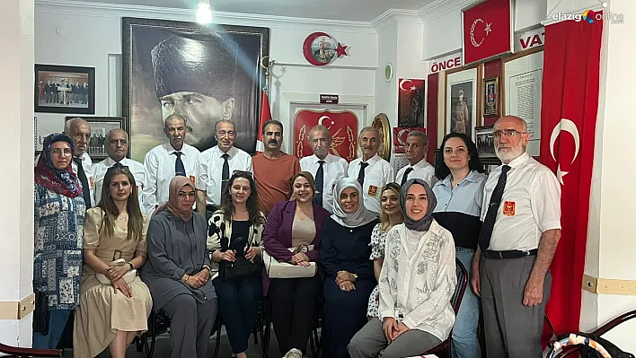 Elazığ Anahtar Parti'den Anlamlı Ziyaret: Babalar Günü'nde Gaziler Unutulmadı!