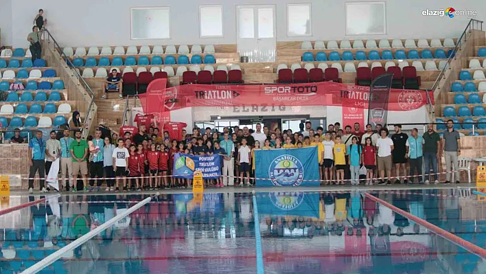 Sporun Kalbi Elazığ'da Attı: Aquatlon Şampiyonası Renkli Görüntülere Sahne Oldu!