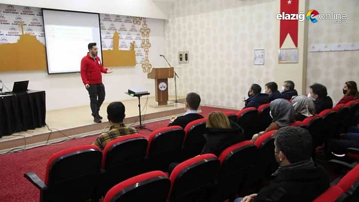 Elazığ Belediyesi çalışanlarına ilk yardım eğitimi verildi