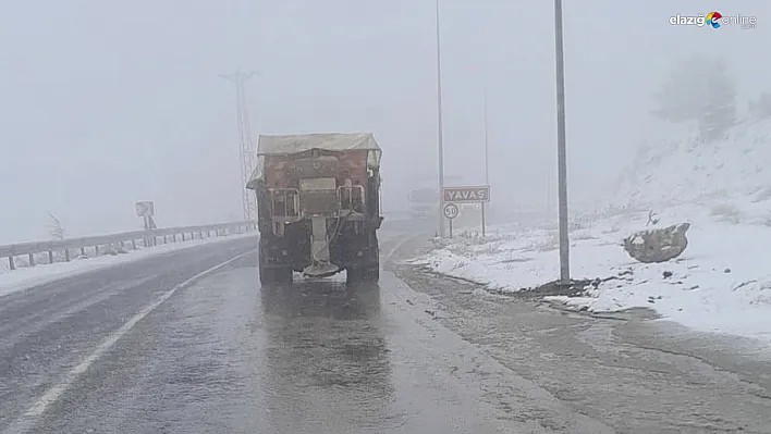 Elazığ Belediyesi Kar Alarmında! Belediye Tüm Ekipleriyle Sahada!