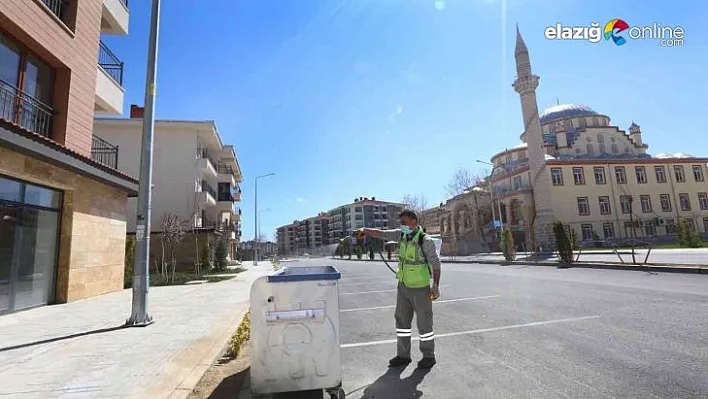 Elazığ Belediyesi ilaçlama çalışmalarına start verdi