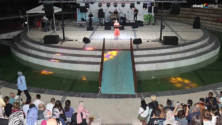 Elazığ Belediyesi Ücretsiz Yaz Konserlerinde Evin Gençero Rüzgârı!