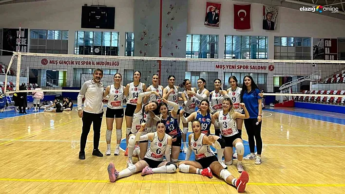 Elazığ'ın Sultanları Muş'tan set vermeden döndü