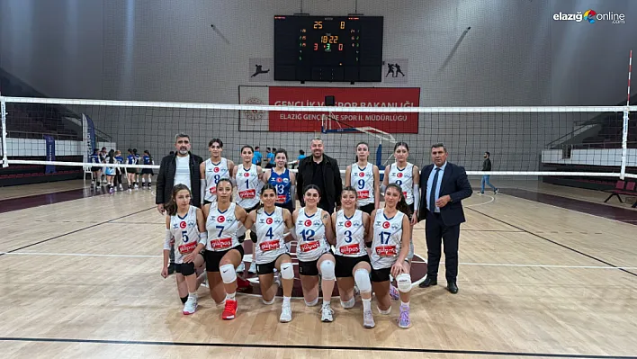 Elazığ Belediyespor Kadın Voleybol Takımı liderliğini perçinledi
