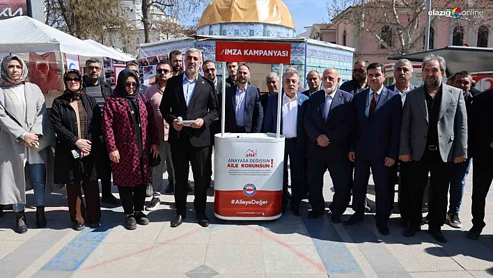 Aile Yapısı İçin Elazığ'dan Büyük Adım! Memur-Sen İmza Kampanyasıyla Harekete Geçti!