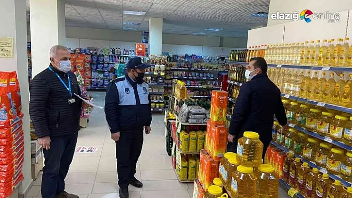 Elazığ'da fahiş fiyat denetimleri başladı