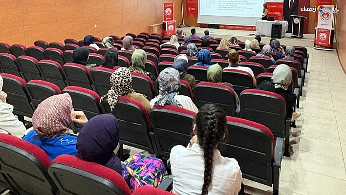 Elazığ'da Madde Bağımlılığına Karşı Kadınlara Özel Eğitim!