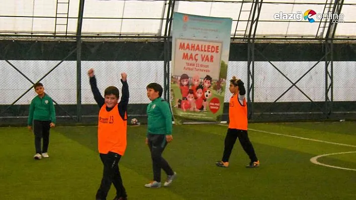 'Mahallede Maç Var' organizasyonu Elazığ'da da başladı