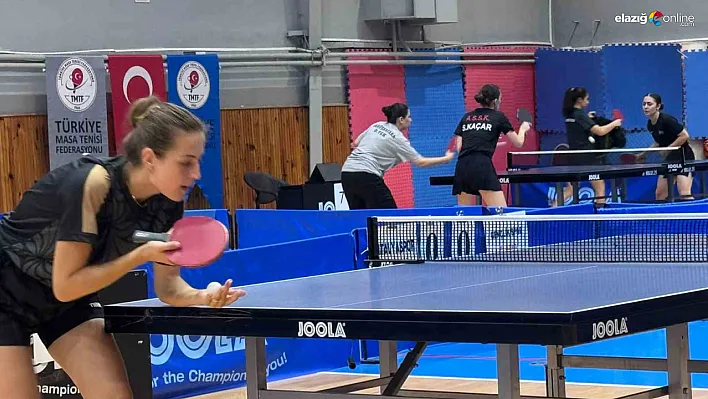 Elazığ Masa Tenisinde Fırtına Gibi Esti: Süper Lig Hedefine Bir Adım Kaldı