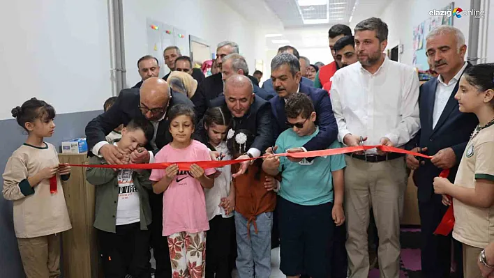 Elazığ'da Türk Kızılay'dan Özel Gereksinimli Öğrencilere 'Özel Sınıf' Desteği