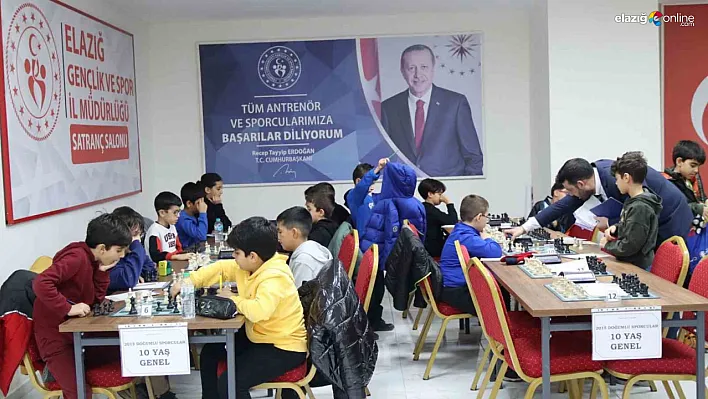 Elazığ'da Satranç Heyecanı! Küçükler İl Birinciliği'nde Kazananlar Belli Oldu