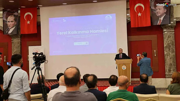 Fırat Kalkınma Ajansı'ndan Elazığ'da Yeni Teşvik Programı Lansmanı