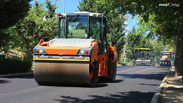 Elazığ Belediyesi, Kentin Ana Arterlerinde Yol Kalitesini Yükseltiyor!