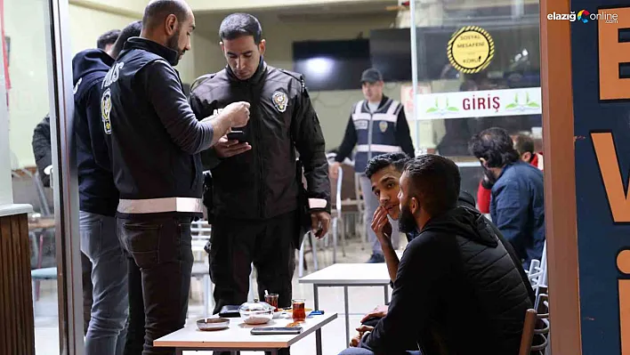 Elazığ'da Asayiş Kontrolleri Aralıksız Devam Ediyor!