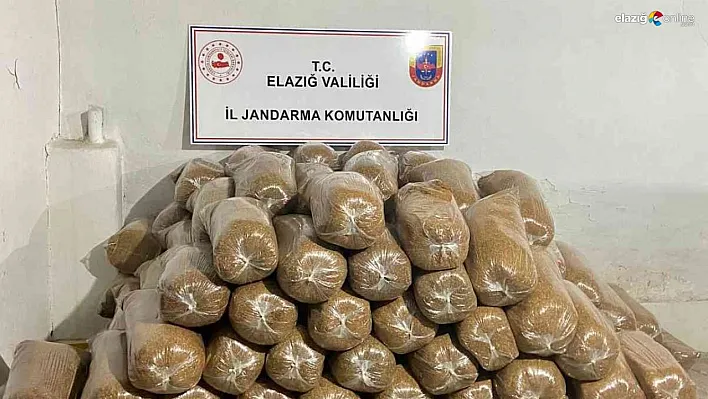 Elazığ jandarması kaçakçılıkla mücadeleyi sürdürüyor