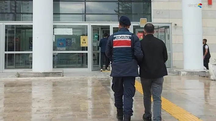 Elazığ'da 10 yıl hapis cezası bulunan zanlı yakalandı