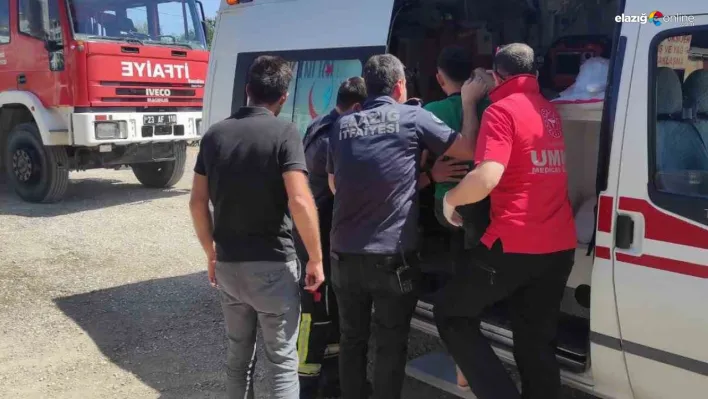 Elazığ'da fıstık makinesi kazası! 14 yaşındaki çocuğun 5 parmağı koptu