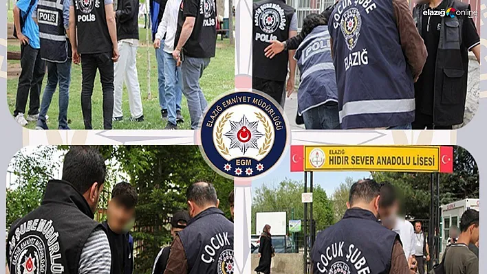 Elazığ Polisinden Öğrenciler İçin Güvenlik Hamlesi: 223 Okulda Denetim Yapıldı!