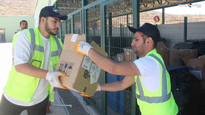 Elazığ Belediyesinden geri dönüşüme dev katkı!