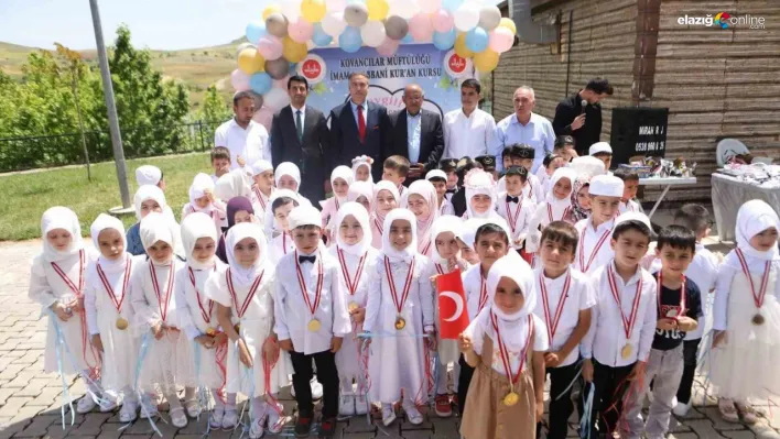 Elazığ'da 4-6 yaş Kur'an kursları kapanış programı