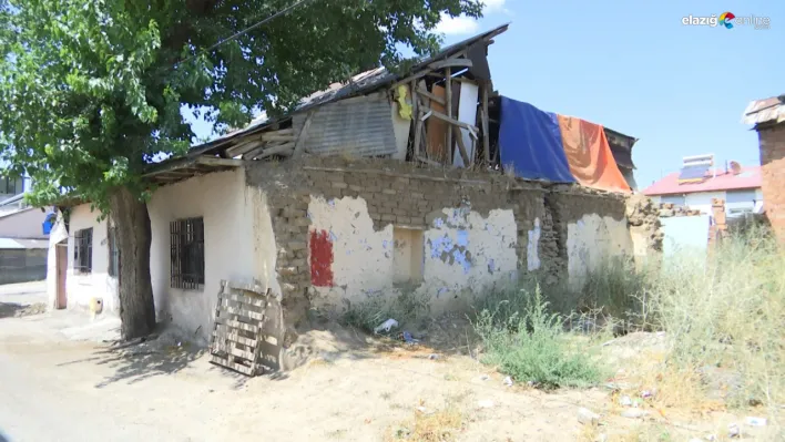 Elazığ'da 9 nüfuslu ailenin dramı: Yetkililerden yardım bekliyorlar!