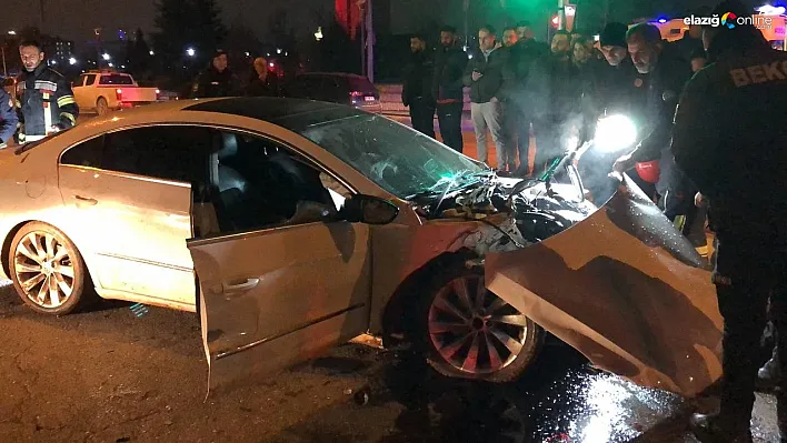 Elazığ'da Şok Kaza! Kırmızı Işık ve Alkol Yine Felakete Yol Açtı