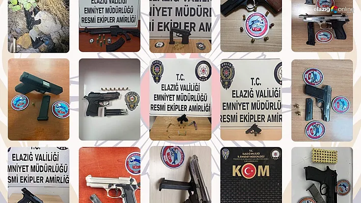 Elazığ'da Suçla Mücadele Devam Ediyor! 95 Şüpheli Yakalandı