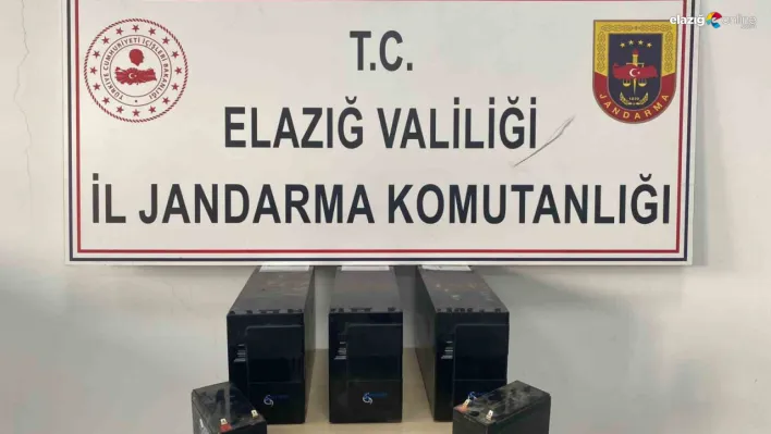 Güç kaynağı çalan hırsız yakalandı