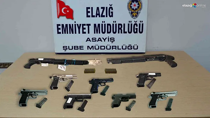 Elazığ emniyetinin yaptığı asayiş ve şok uygulamalarında 144 kişi yakalandı