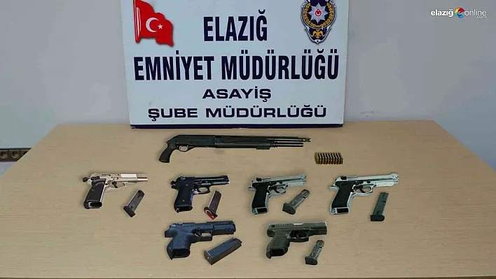 Elazığ'da asayiş ve şok uygulamaları: 156 kişi yakalandı