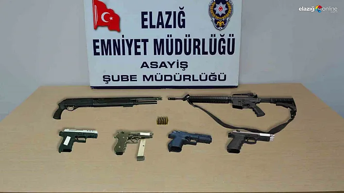 Elazığ'da asayiş ve şok uygulaması: 12 kişi tutuklandı