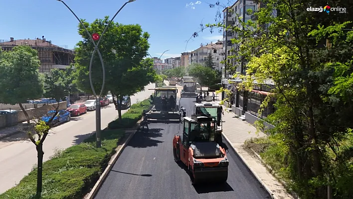 Elazığ Belediyesi'nden Yol Konforuna Yatırım: Asfalt Çalışmaları Tüm Hızıyla Sürüyor!